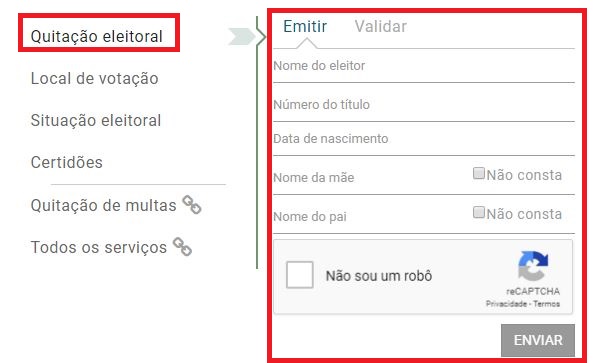 Como obter a segunda via do comprovante de voto
